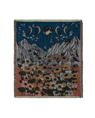 Woven Tapestry Blanket