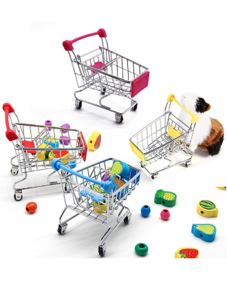 Mini Shopping Cart Desk Toy