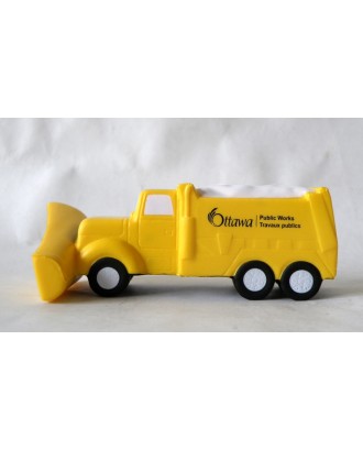 Snow Plow Truck Shaped Stress Toy