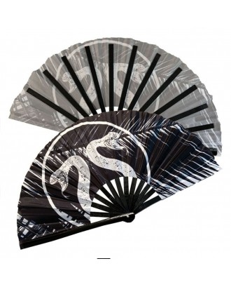 Japanese Fabric Folding Fan