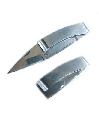 Pocket Foldable Knife with Money Clip