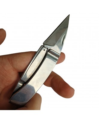 Pocket Foldable Knife with Money Clip