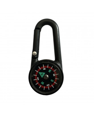 Compass With Carabiner Clip