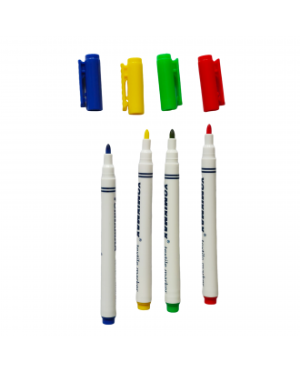 4 Color Fabric Marker Set