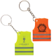Reflective Safety Vest Keychain
