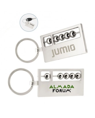 Mini Abacus Keychain