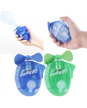 Small Carabiner Keychain Misting Fan
