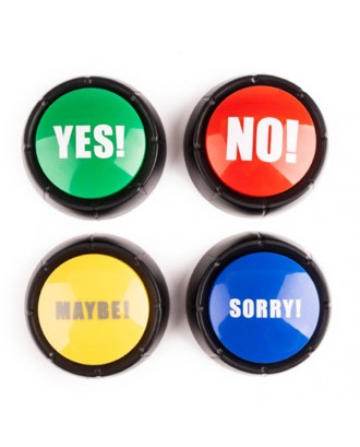 Yes and No Button With Sound
