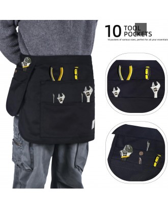 Half Apron With Tool Pockets