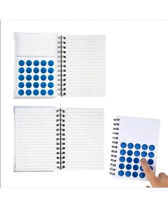 Silicone Bubbles Notebook