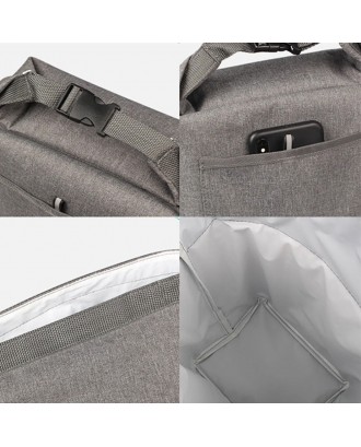 Oxford Cloth Tote Lunch Bag