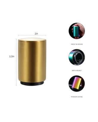 Stainless Steel Automatic Seamless Press Bottle Opener