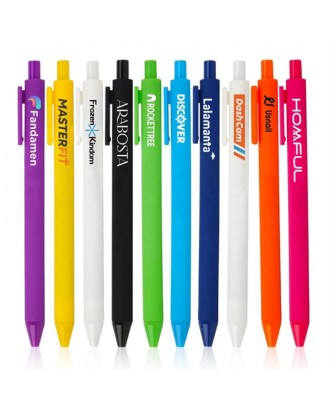 Retractable Gel Pen Assorted Color 0.5mm for School Office