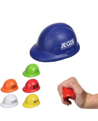 PU Stress Reliever Ball Safety Helmet Shaped