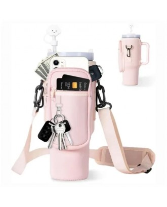 Water Bottle Carrier Bag for Stanley 40 oz Tumbler