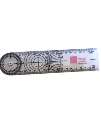 360 Degree Goniometer Ruler