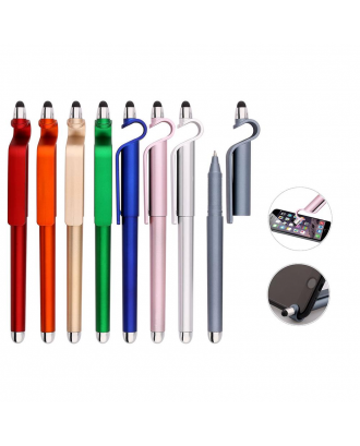 Plastic Pen With Phone Holder