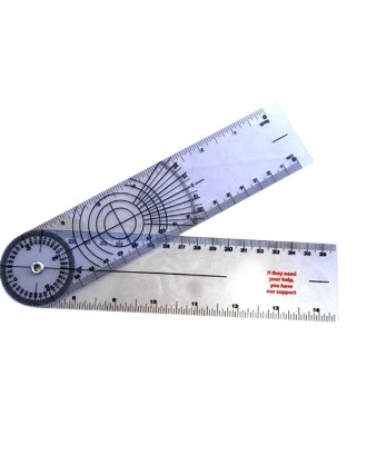 360 Degree Goniometer Ruler