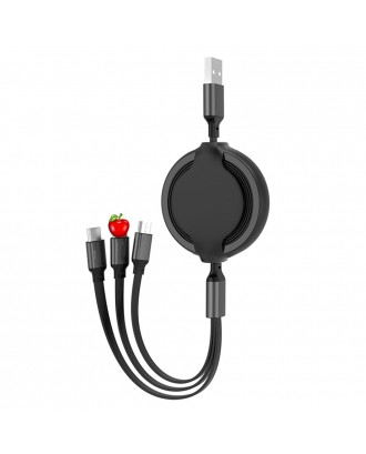 3 In 1 Retractable Charging Cable / Fast Charger