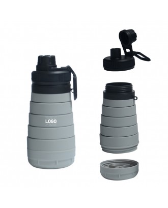 Collapsible Silicone Water Bottle