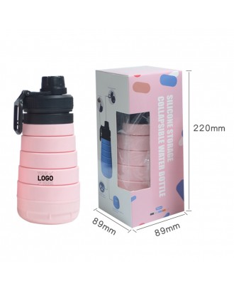 Collapsible Silicone Water Bottle