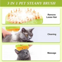 3 In 1 Pet Steam Grooming Brush