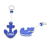 Floating Anchor Keychain