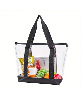 Waterproof Clear PVC Tote Bag
