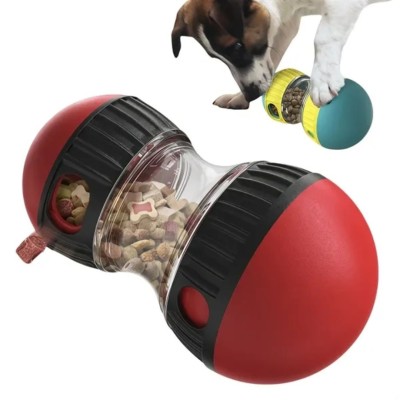 Smart Dog Puzzle Feeder Toy With Adjustable Food Dispenser