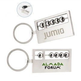 Mini Abacus Keychain