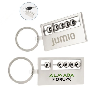 Mini Abacus Keychain