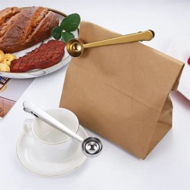Multifunction Stainless Steel Coffee Measuring Spoon clip