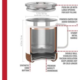 12oz Double Wall Stainless Mug