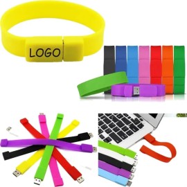 Silicone Bracelet Wristband 4G U Disk