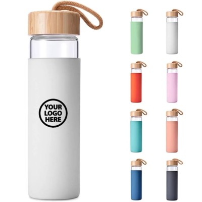 20 Oz Borosilicate Glass Water Bottle