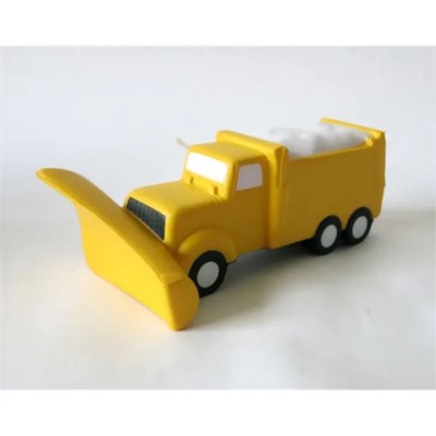 Snow Plow Truck Shaped Stress Toy
