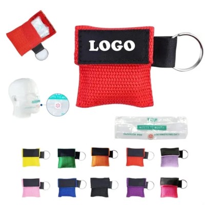 CPR Emergency Mask Keychains