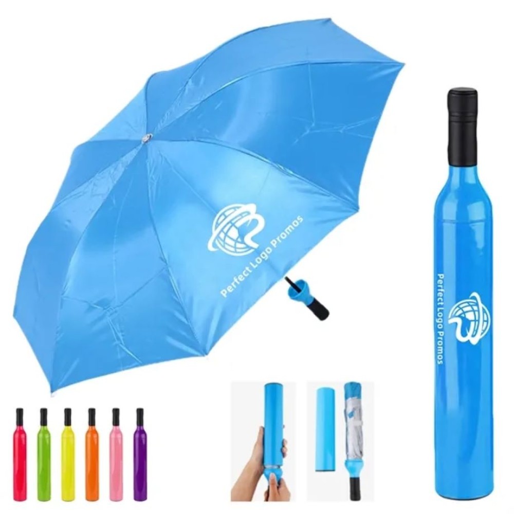 Wine-Bottle Shaped Umbrella