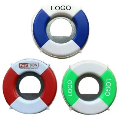 Promotional Life Saver Buoy Bottle Openers
