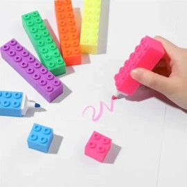 Building Bricks Highlighter Fluorescent Pen