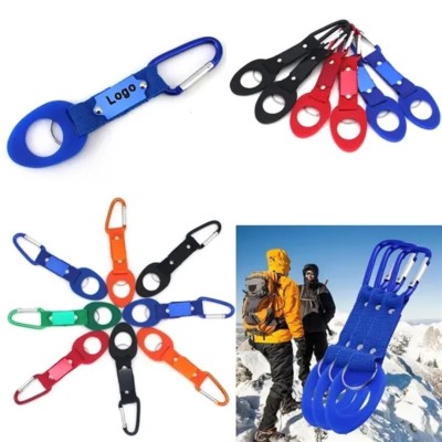 Outdoor Kettle Buckle Carabiner Water Bottle Holder