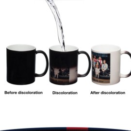 11 oz. Heat Sensitive Ceramic Mugs