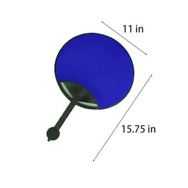 Plastic Round Summer Advertising Promotion Handheld Fan