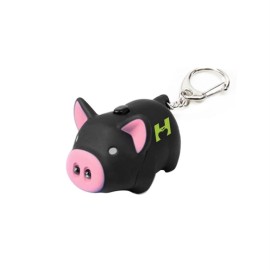 Mini LED Light-emitting Sound Pig Toy Keychain
