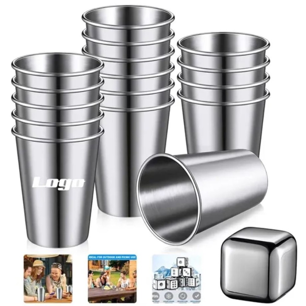 16oz Stainless Steel Pint Cup