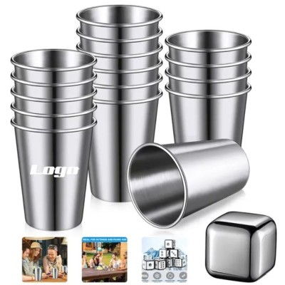 16oz Stainless Steel Pint Cup