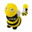Custom PU Bee Stress Reliever Toys for Teens and Adults