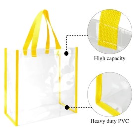 Clear Transparent Pvc Tote Bag