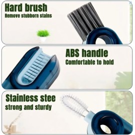 3-In-1 Cup Lid Gap Cleaning Brush Set
