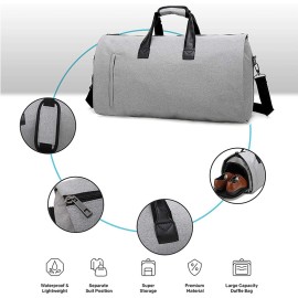55L Hanging Suitcase Suit Business Duffle Bag